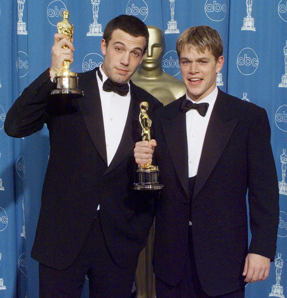 If we had a time machine, attending the 1998 Oscars would be on our bucket list. It was the night that childhood friends Matt Damon and Ben Affleck took home their first Oscar for best original screenplay for Good Will Hunting, and the late Robin Williams also won best supporting actor for his role in the film. Director James Cameron could barely contain his excitement when he was honored for his work on Titanic (the movie also won best picture). 
It wasn't just the winners who made the evening unforgettable, though. The red carpet was buzzing with It girls of the '90s, including Halle Berry, Drew Barrymore, and Tyra Banks! Scroll through and take a trip down memory lane with all the best photos from the 70th Academy Awards.

    Related:

            
            
                                    
                            

            15 Photos of Celebrity Couples at the 1998 Oscars That Will Flood You With Nostalgia