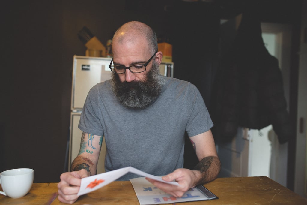 Father Gets a Tattoo Sleeve of His Son's Drawings