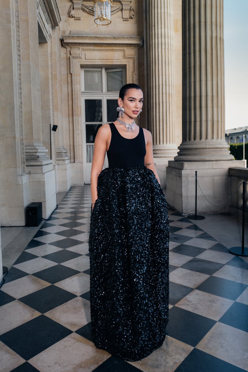 Dua Lipa at the Balenciaga Couture Dinner