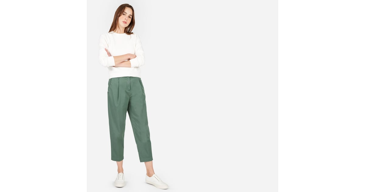 everlane pleated chino