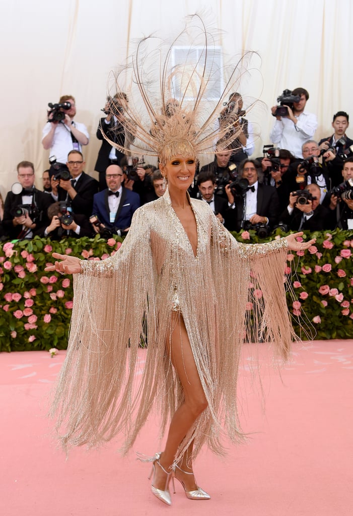 Celine Dion Oscar de la Renta Dress at the 2019 Met Gala