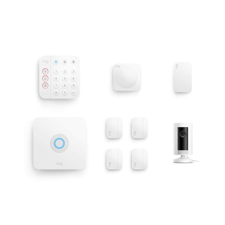 Ring Alarm 8-piece kit (2nd Gen) with Ring Indoor Cam