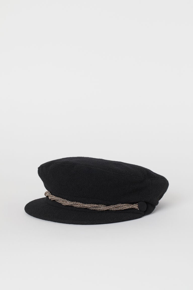 H&M Wool-Blend Captain's Cap