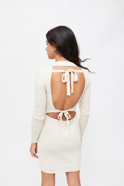 backless mini dress uk