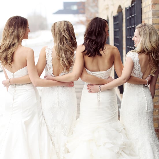 Best Friend Wedding Dress Photo Shoot