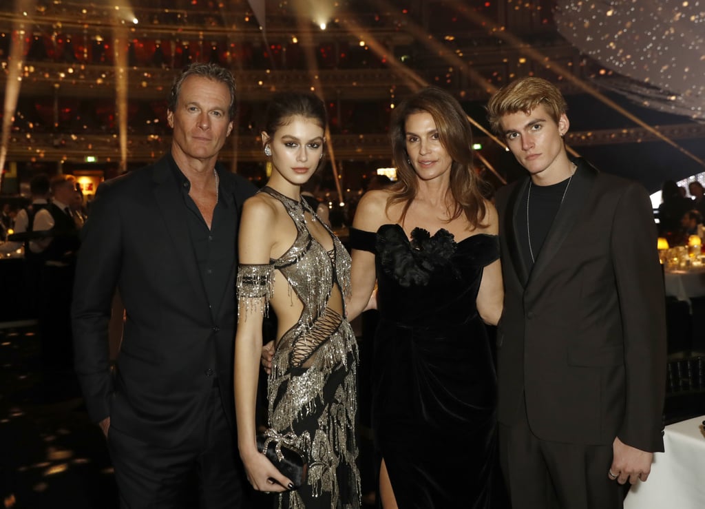 Cindy Crawford and Kaia Gerber 2018 British Fashion Awards