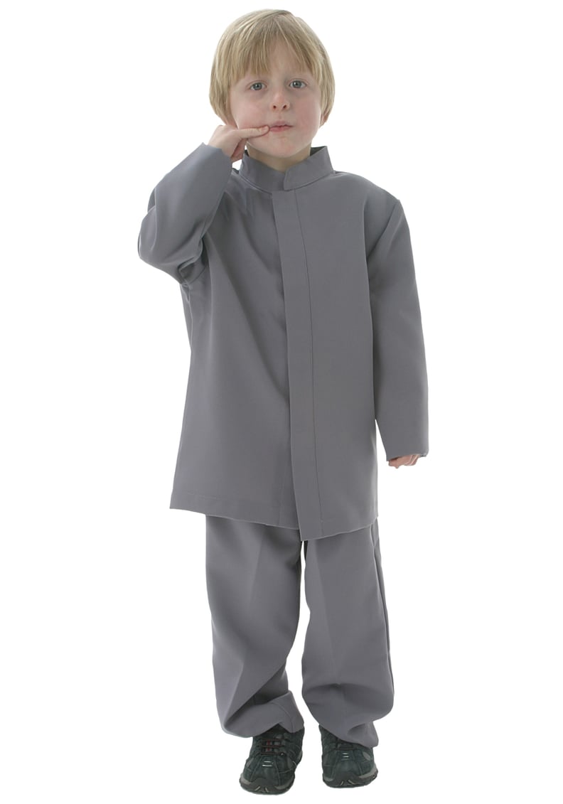 Kids Mini Grey Suit Costume