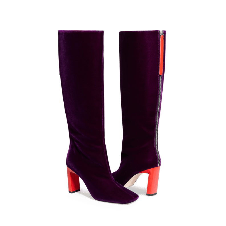 Wandler Isa Long Boot Purple Magic