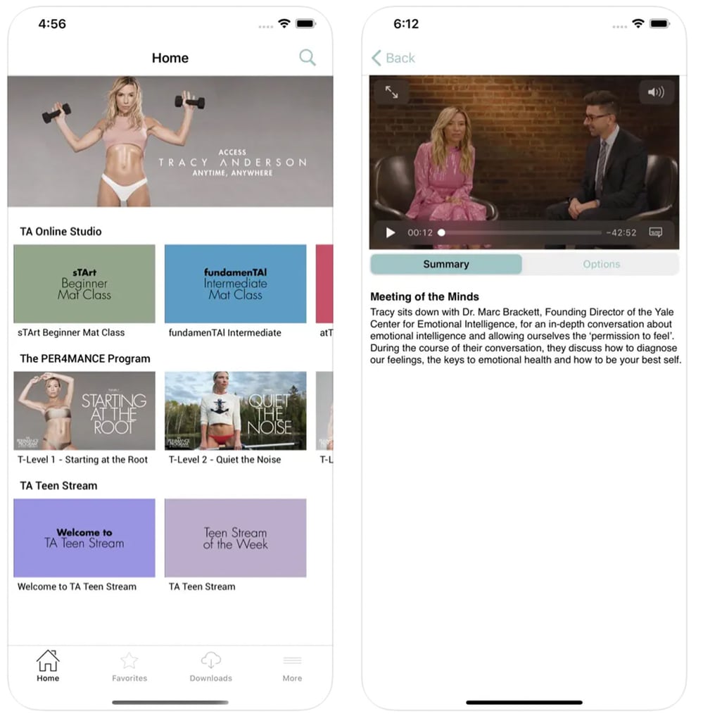 Tracy Anderson Online Studio