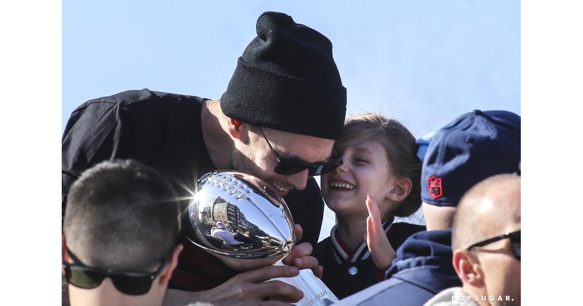 Tom Brady and His Family at 2019 Super Bowl Parade | POPSUGAR Celebrity Photo 4