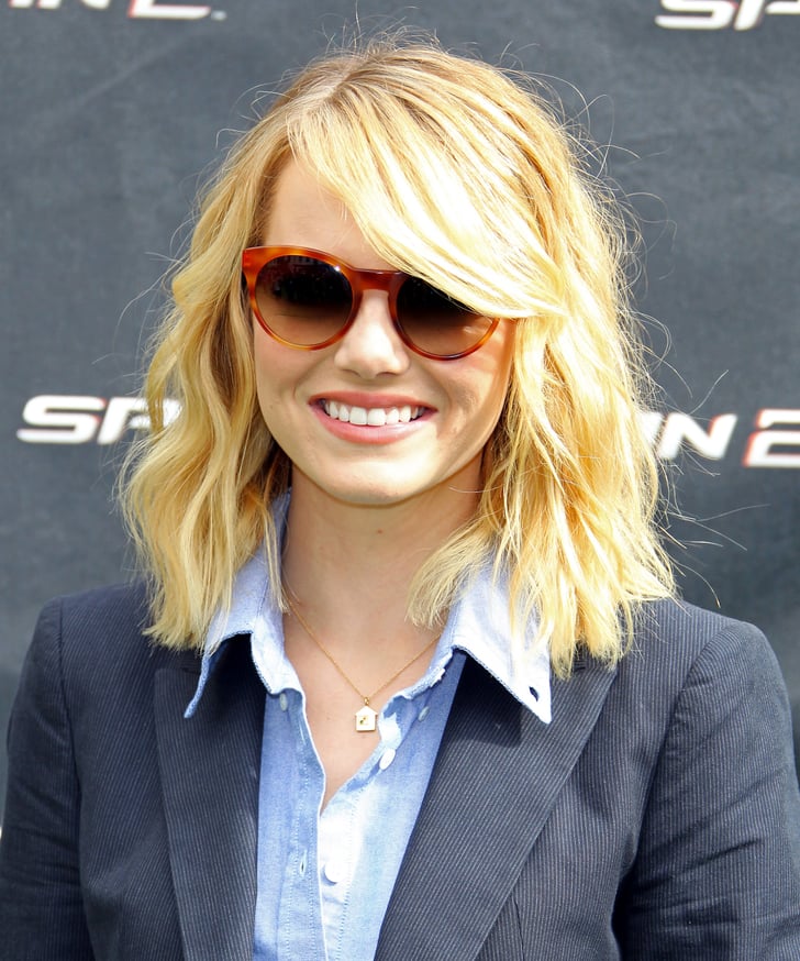 Emma Stone at The Amazing Spider-Man 2 Photocall ...
