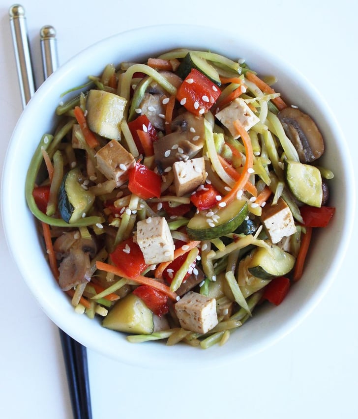 Vegetarian: Low-Carb Stir-Fry | Easy Healthy Recipes | POPSUGAR Fitness
