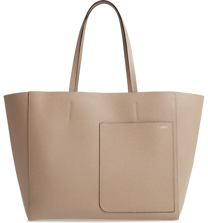Valextra Grained Leather Tote The Best Designer Tote Bags For Work