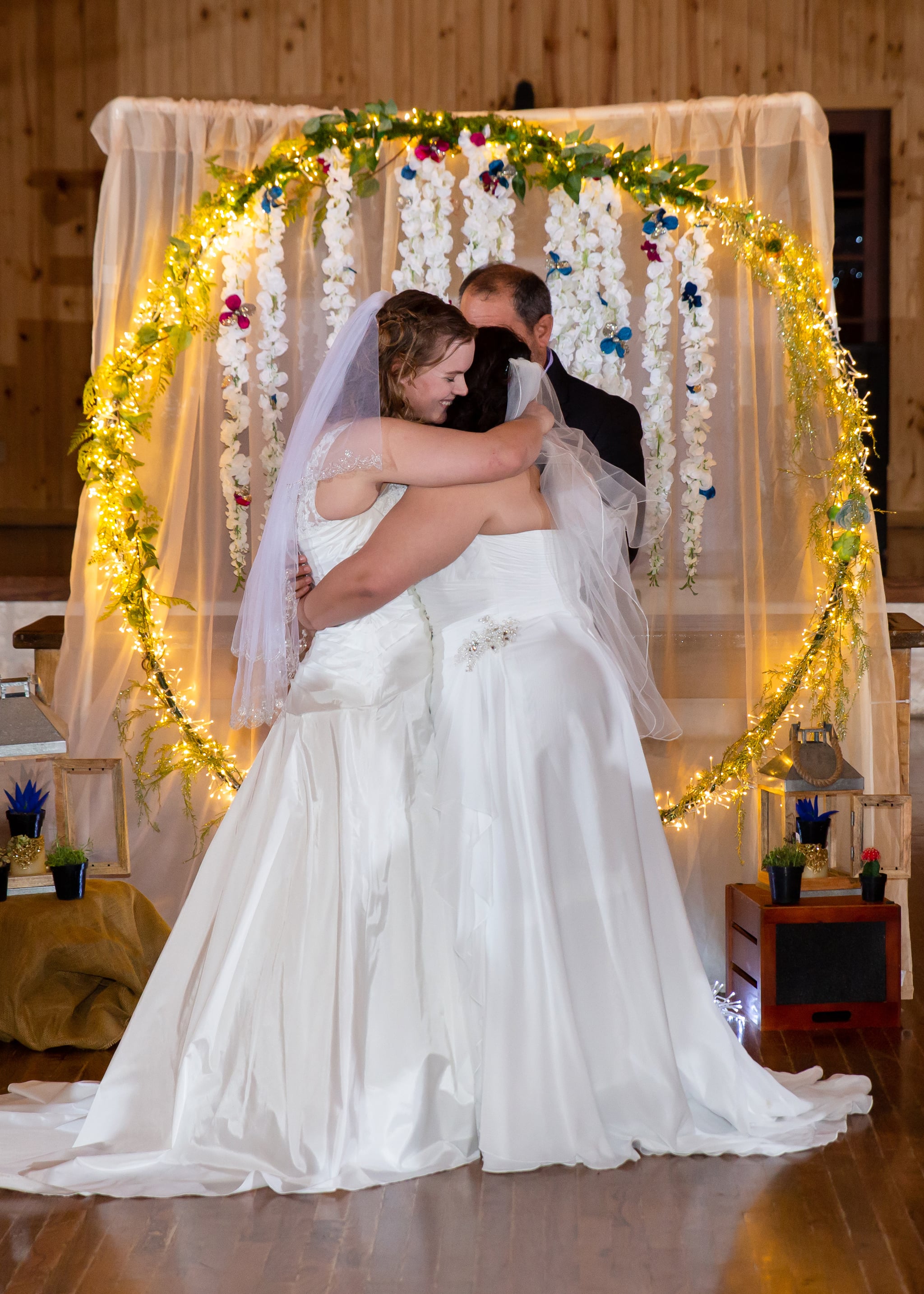 Monika And Samantha S Wonder Woman Inspired Wedding Took Place In