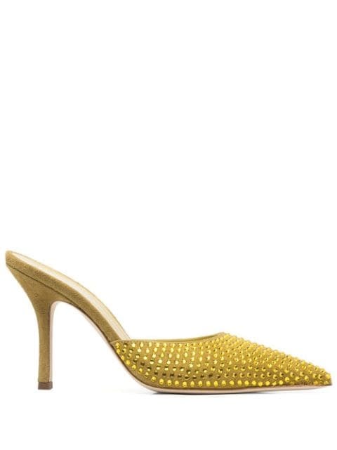 Paris Texas Hollywood Embellished Mules