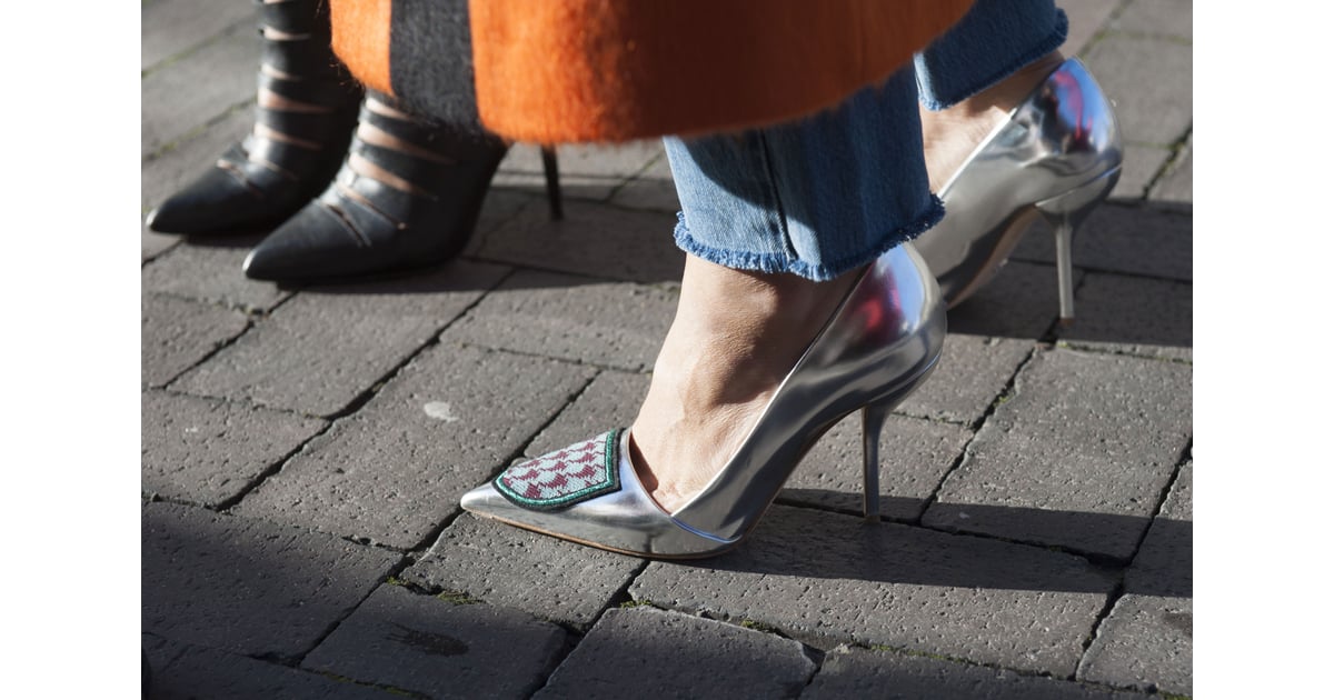 These heels were made for stomping the streets at Fashion Week ...