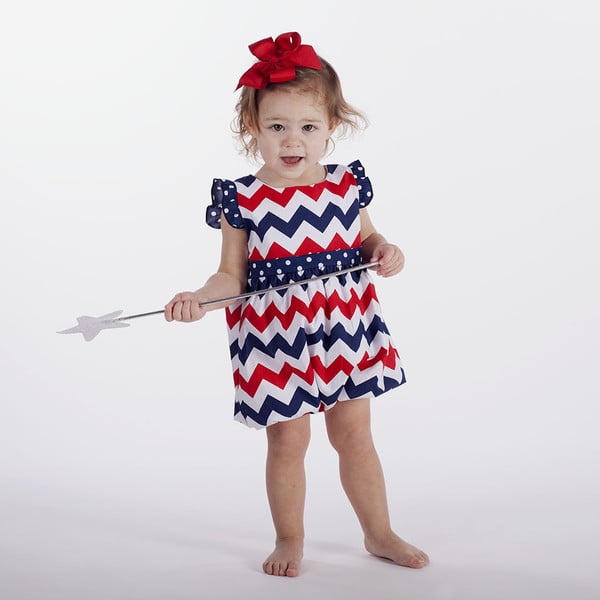 NWT Gymboree Kid Girl 4th FOURTH OF JULY Red Striped Dress 10 