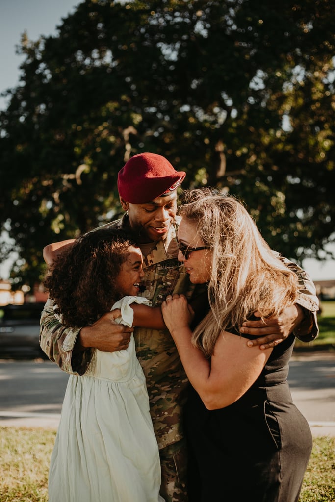 Photos of Military Dad Reuniting With Family Amid Pandemic