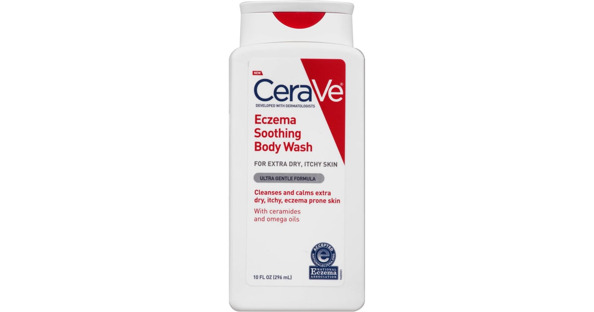CeraVe Eczema Soothing Body Wash Best Drugstore Products For Eczema