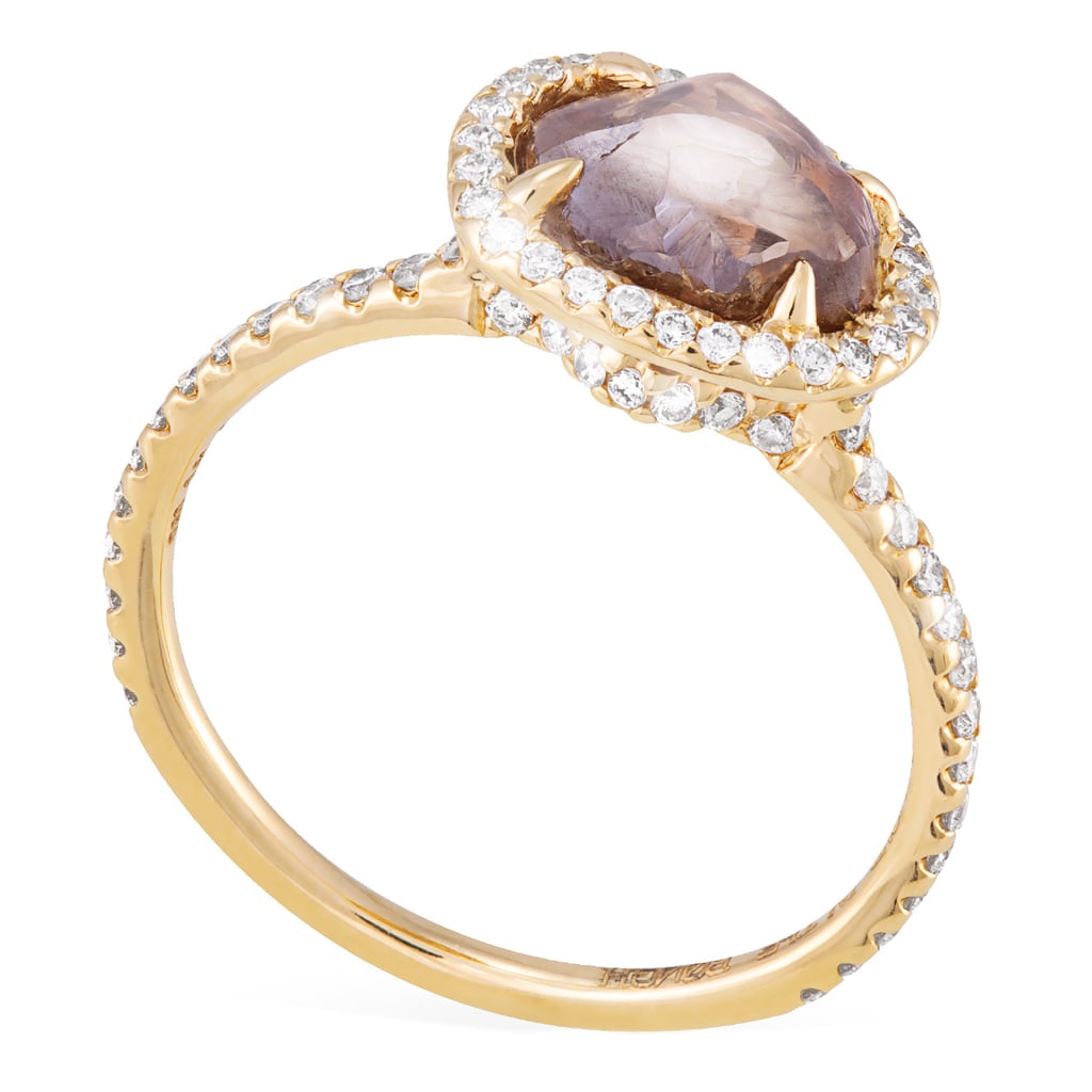 Diamond in the Rough Classic Gold Ring