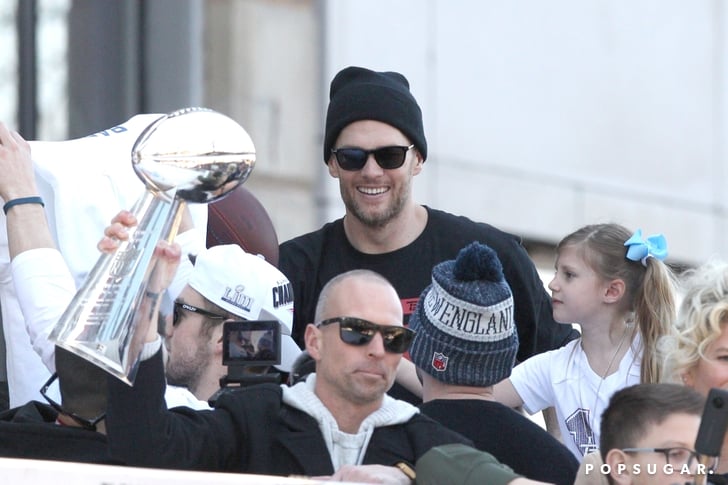 Tom Brady and His Family at 2019 Super Bowl Parade | POPSUGAR Celebrity Photo 17