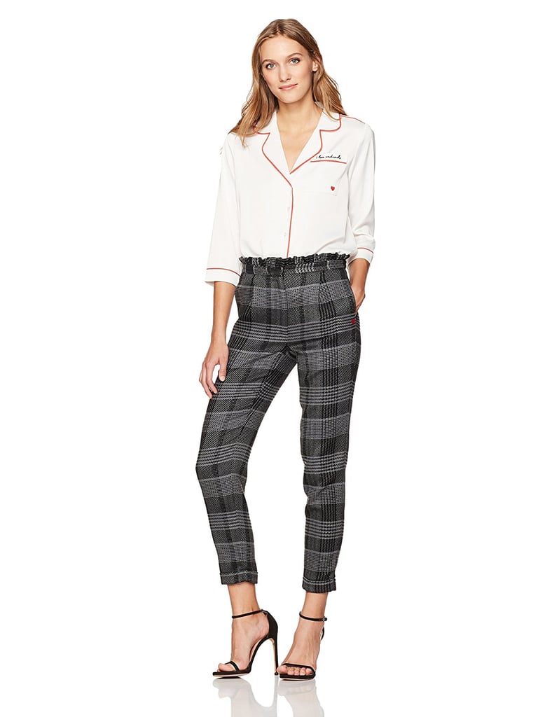 Arthur Avenue High-Waist Ruffle Trouser