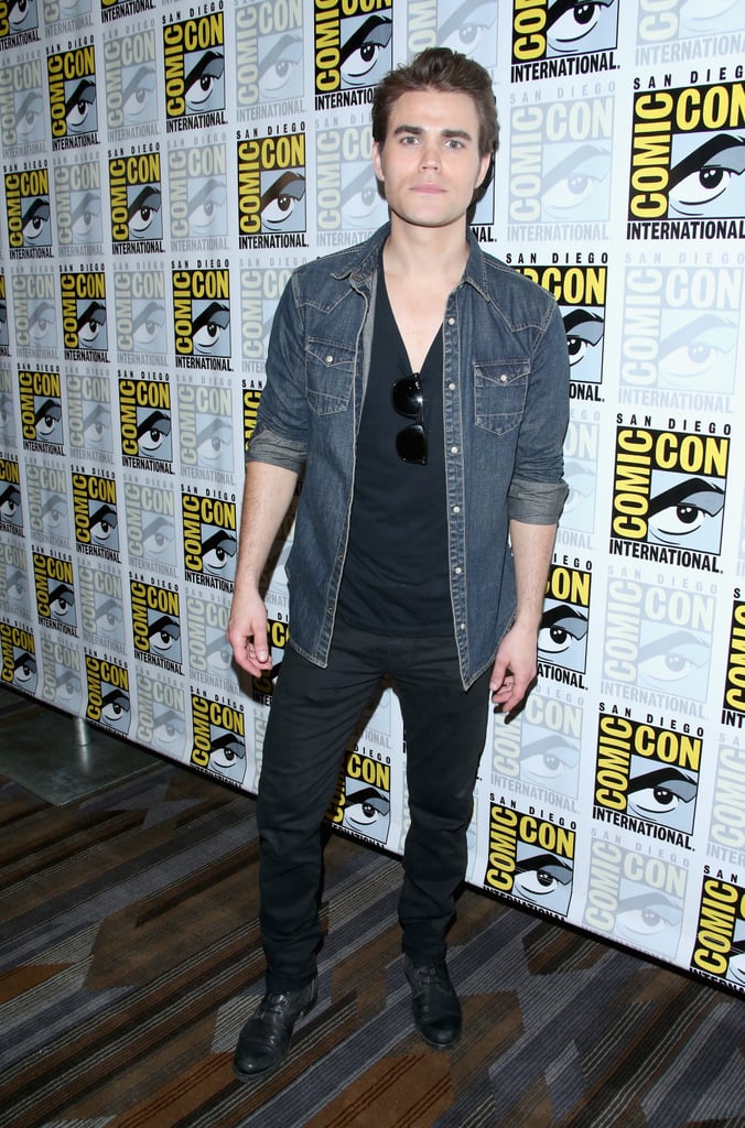 While Paul Wesley Is On Team Matt The Vampire Diaries At Comic