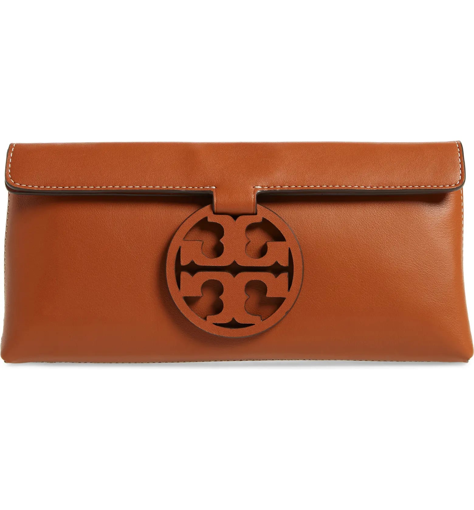 Tory Burch Miller Leather Clutch | Nordstrom Is Having a Big Secret Sale  Right Now, and We Want These 35 Steals | POPSUGAR Fashion Photo 13