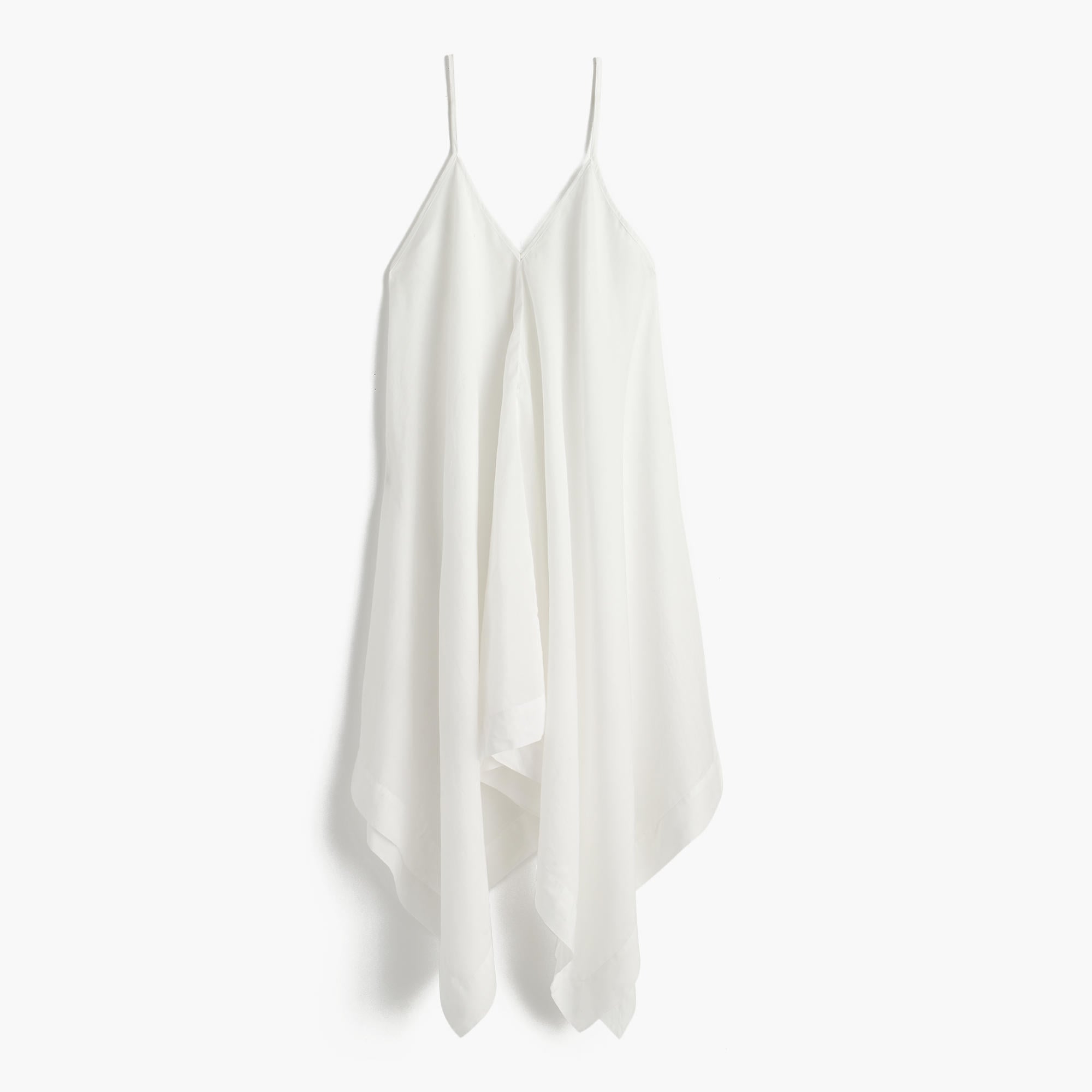 white handkerchief dress