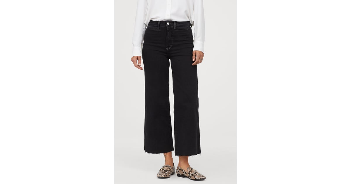 culotte high ankle jeans hm