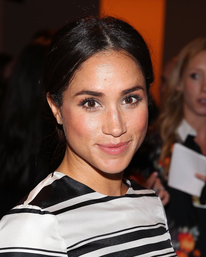 NEW YORK, NY - SEPTEMBER 05:  Model Meghan Markle attends Peter Som during MADE Fashion Week Spring 2015 at Milk Studios on September 5, 2014 in New York City.  (Photo by Paul Morigi/WireImage)