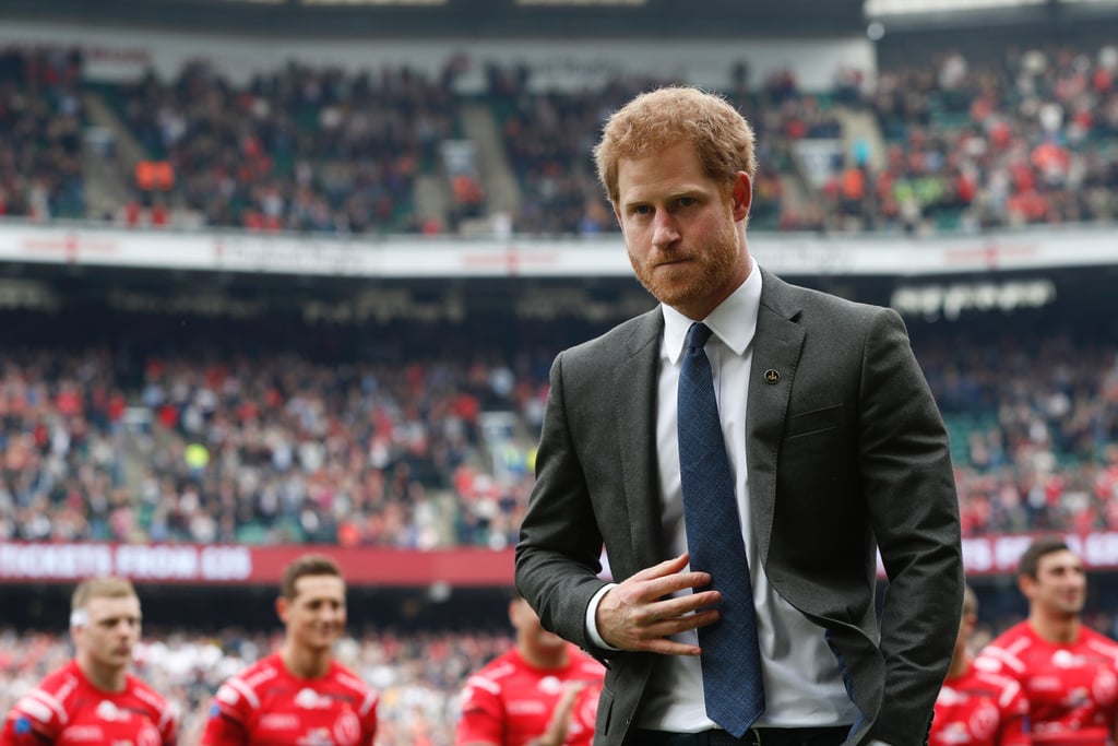 Prince Harry at Army Navy Rugby Match May 2017 | POPSUGAR Celebrity Photo 7