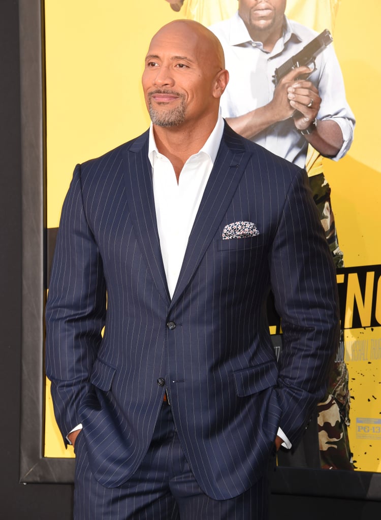 Dwayne Johnson at Central Intelligence LA Premiere 2016