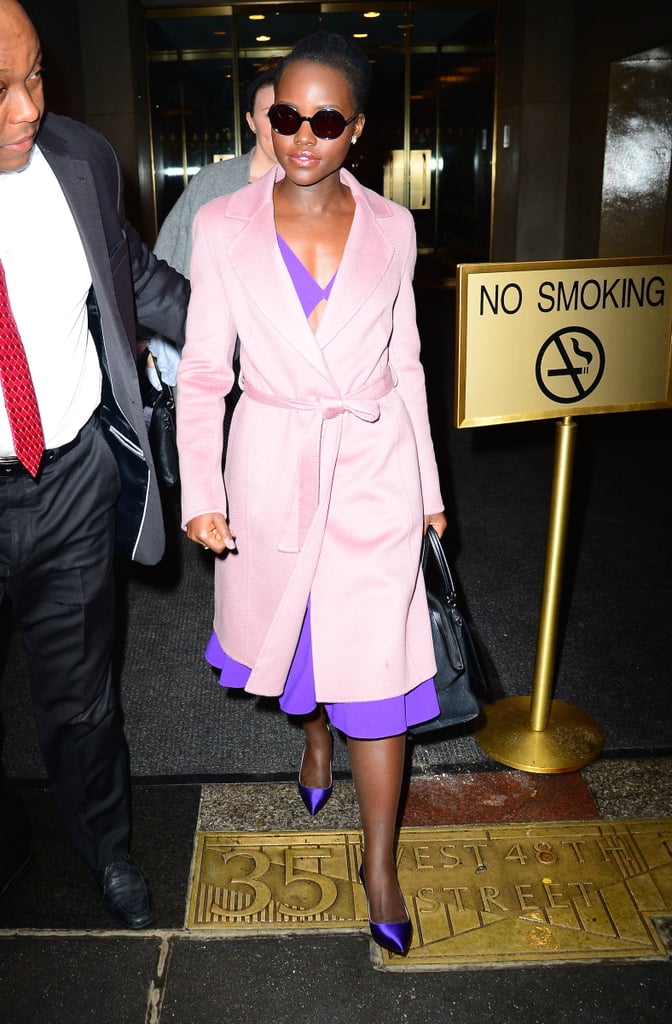 Lupita Nyong'o Out in NYC February 2016 | Pictures