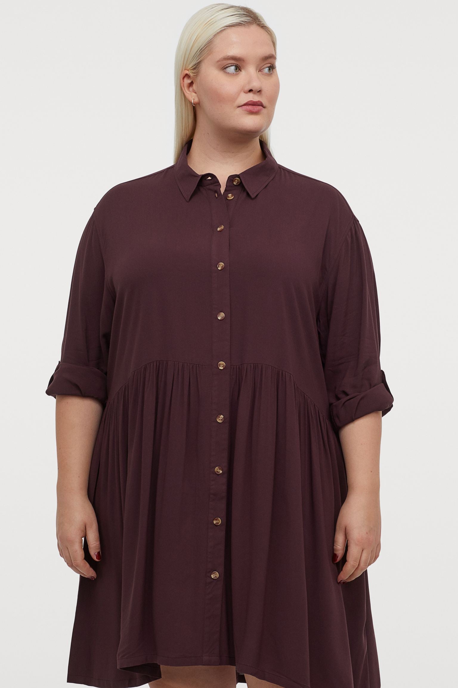 H&m airy shirt dress Clearance