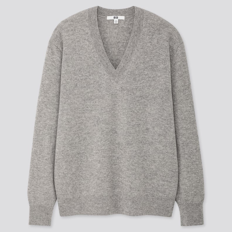 Uniqlo Cashmere V-Neck Sweater