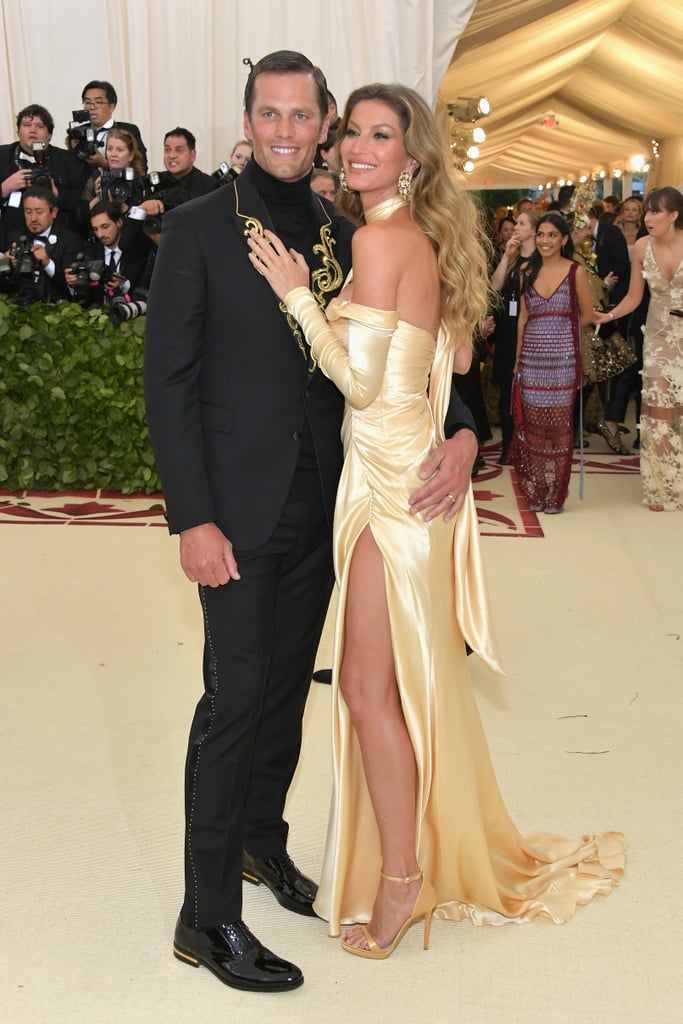 Gisele Bündchen and Tom Brady at the 2018 Met Gala