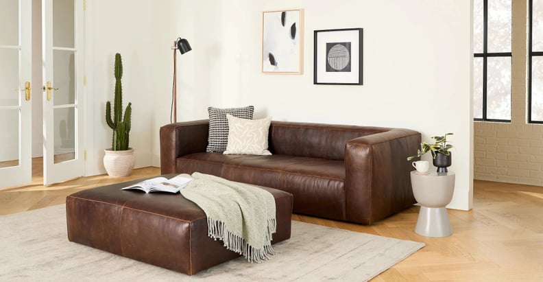 Best Floor Leather Sofa