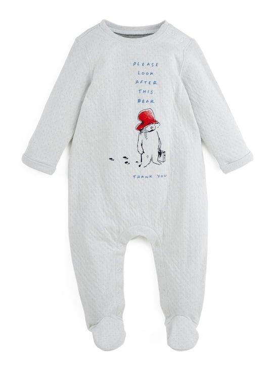 Paddington Bear for BabyGap Graphic Footed One-Piece ($30)