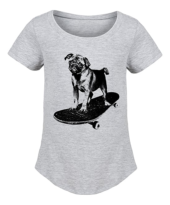 Skateboard Pug Tee