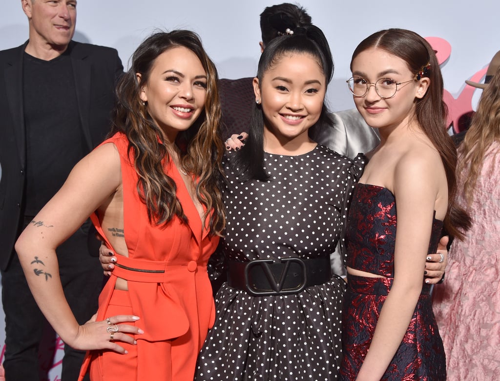 Janel Parrish, Lana Condor, and Anna Cathcart at the P.S. I Still Love You Premiere in LA