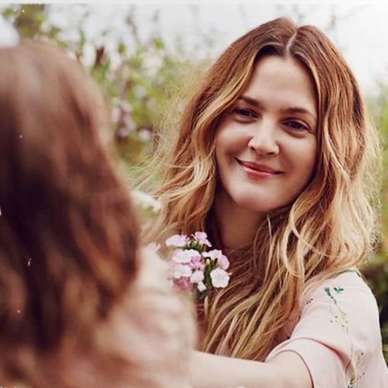 Drew Barrymore Christmas Card With Daughters 2015