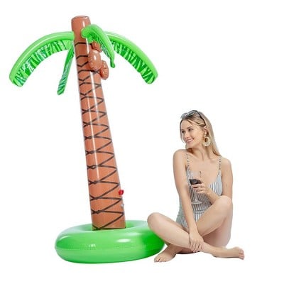 Sloosh 61" Palm Tree Inflatable Yard Sprinkler