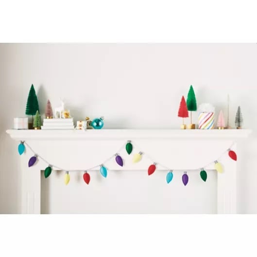 Felt Light String Garland