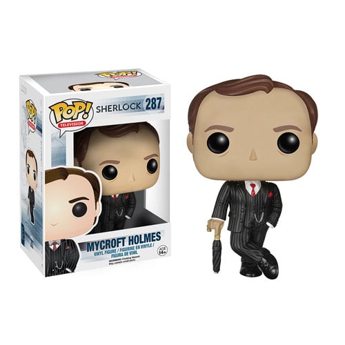 Mycroft Holmes looking snazzy as usual.