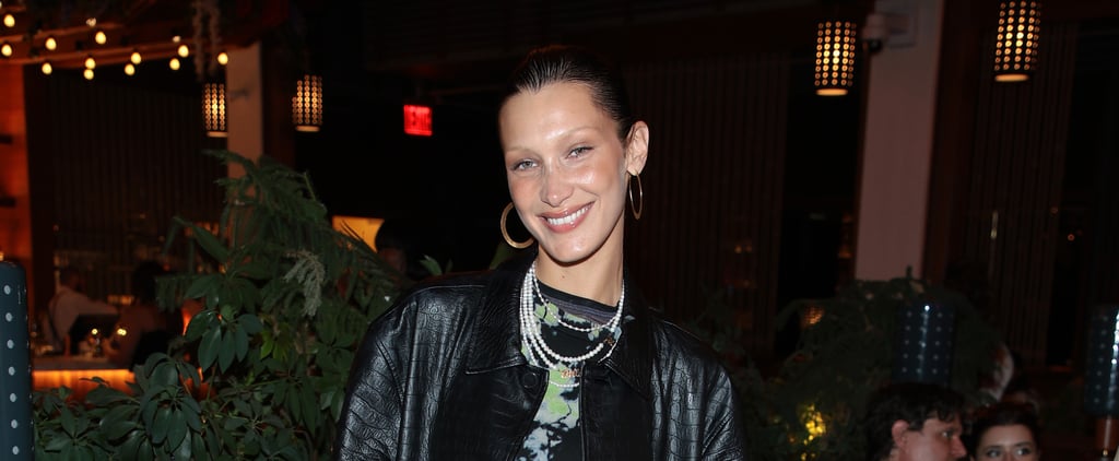 Bella Hadid's Rhinestone Tattoo on Her Hip