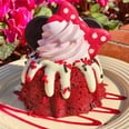 Disneyland's Red Velvet Minnie Mouse Bundt Cakes Are Stuffed With a Gooey Raspberry Filling