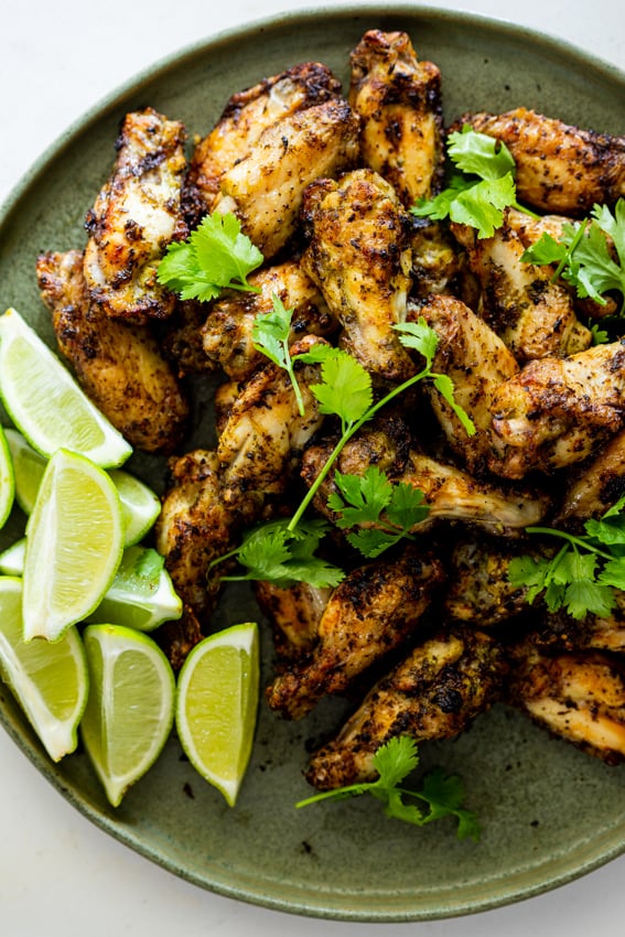 Cilantro-Lime Air-Fryer Chicken Wings