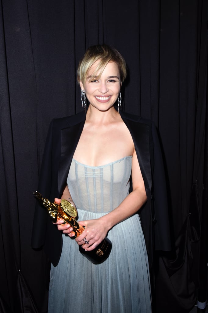 Emilia Clarke With a Pixie Cut Emilia Clarke With a Pixie Cut