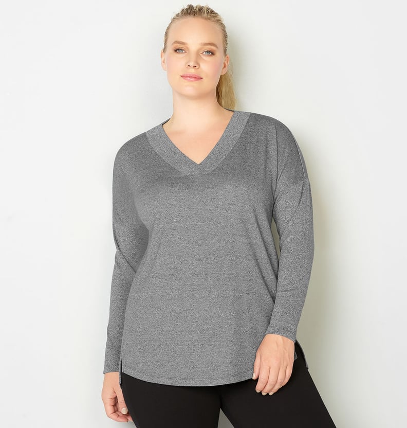 Avenue Heather Grey Sweatshirt
